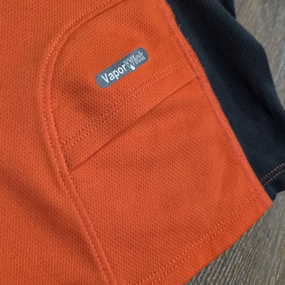 The North Face Flight Series VaporWick Running Shirt Orange Gray Womens Large - Picture 6 of 7